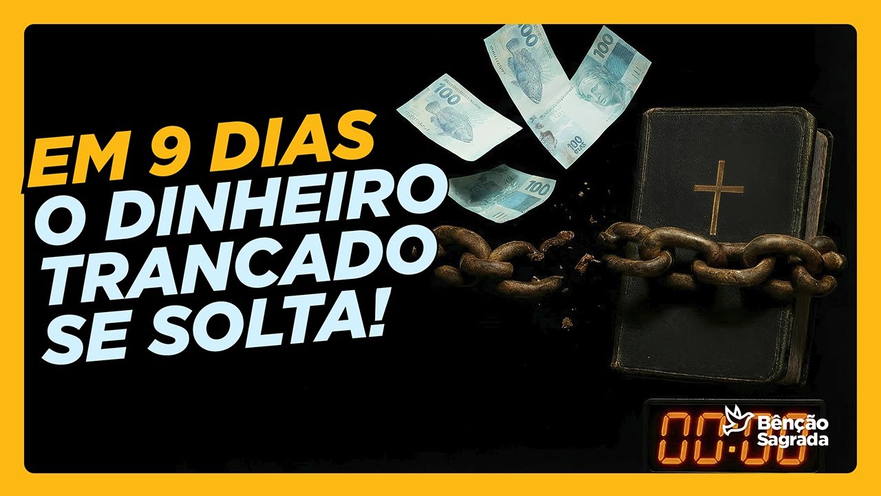 ORE ESSA ORAÇÃO HOJE À MEIA-NOITE e o dinheiro que está trancado vai cair na sua conta em 9 dias