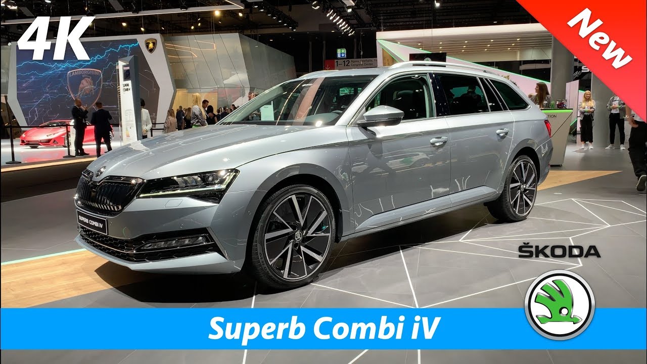 Škoda Superb Combi iV 2020 (Plug-in Hybrid) - первый взгляд в 4K | Интерьер - Экстерьер
