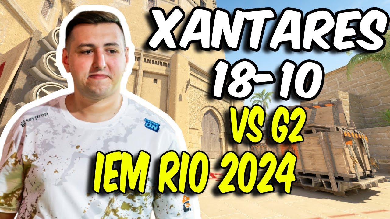CS2 POV | Eternal Fire XANTARES (18/10) vs G2 (Mirage) @ IEM Rio 2024