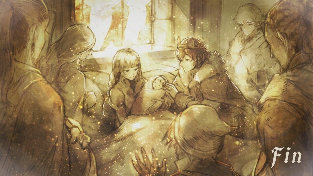 Octopath Traveler 0 playthrough Part 101 Bestower of All CH.8 Final Boss  and the Normal Ending