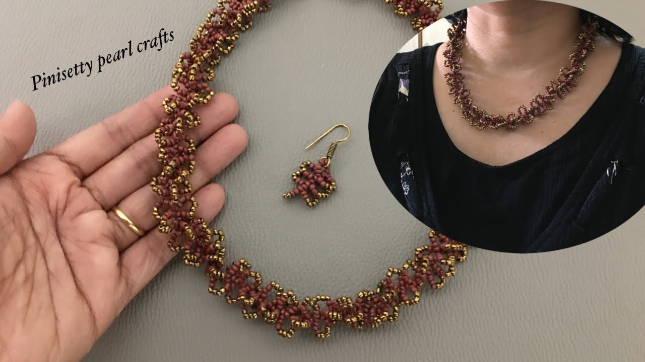 How to make seed beads tubular netting/Spiral rope tutorial/Seed bead necklace or bracelet making