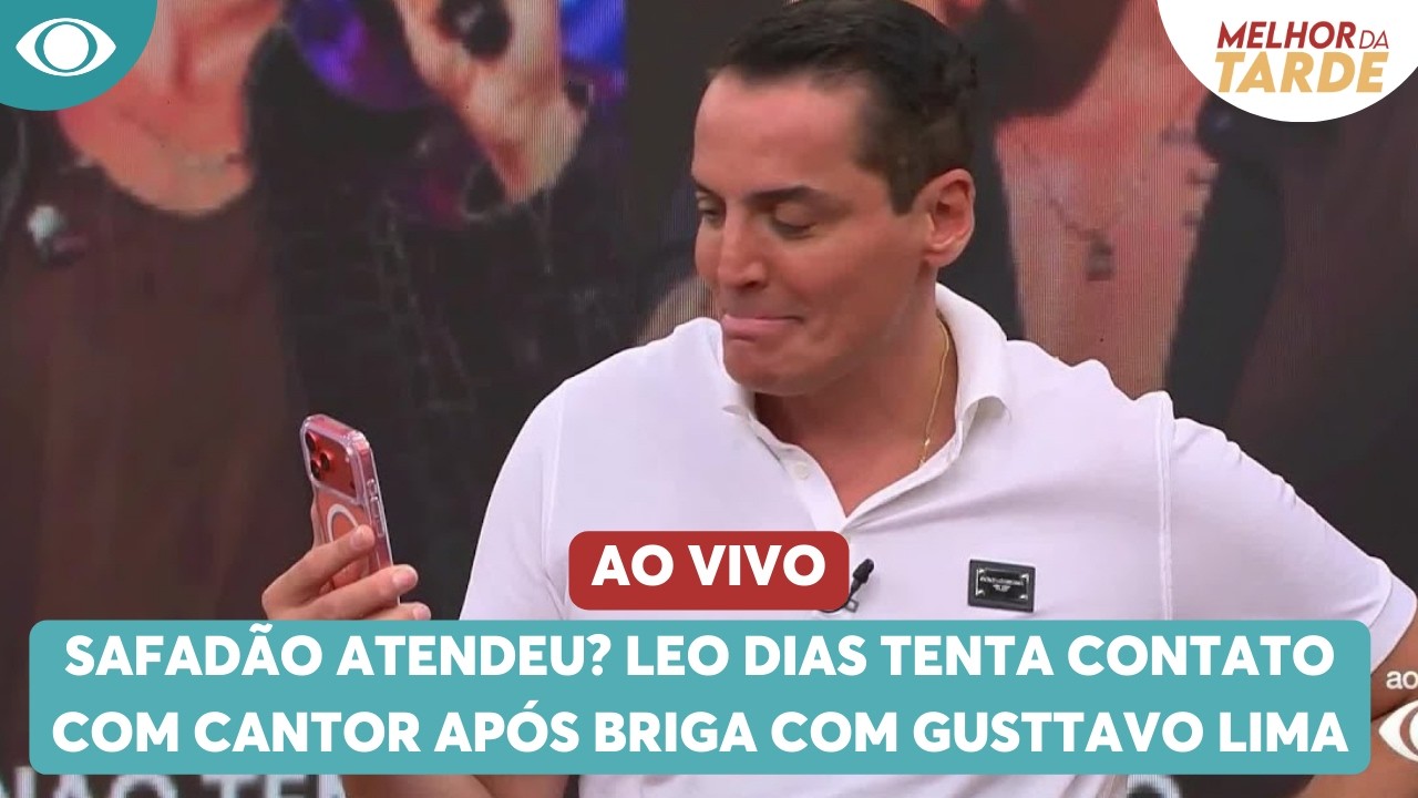 Safadão atendeu? Leo Dias tenta contato com cantor após briga com Gusttavo Lima