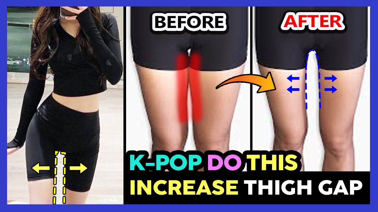KPOP HAZ ESTO | ENTRENAMIENTO PARA AUMENTAR EL ESPACIO DEL MUSLO + INTERIOR DELGADO DE LOS MUSLOS