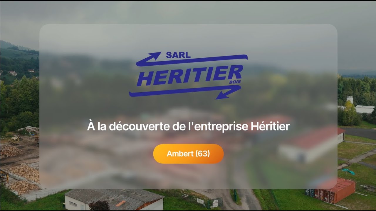 SARL HERITIER BOIS - Bois de Chauffage - Ambert (63) - France Bois Bûche