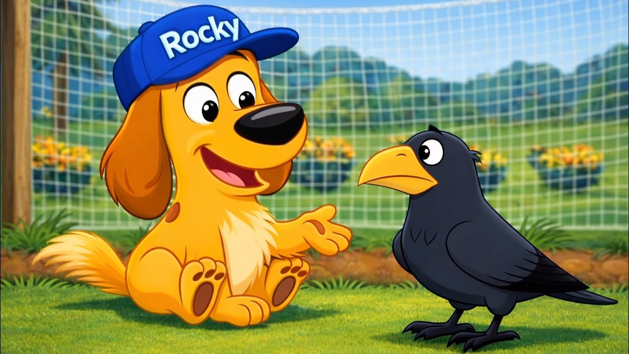 Rocky and the Mischievous Rabbits 🐰 | Funny Farm Story for Kids | Smart Rabbits Adventure