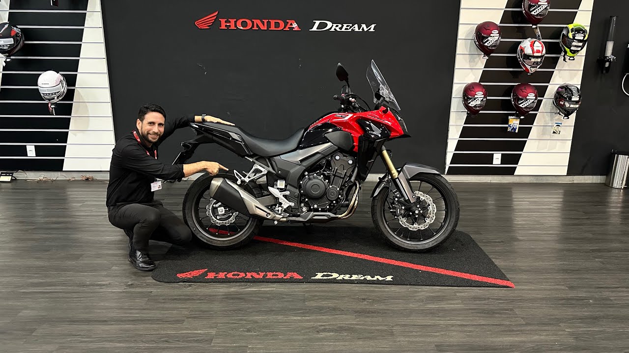 Como ajustar altura da CB 500X