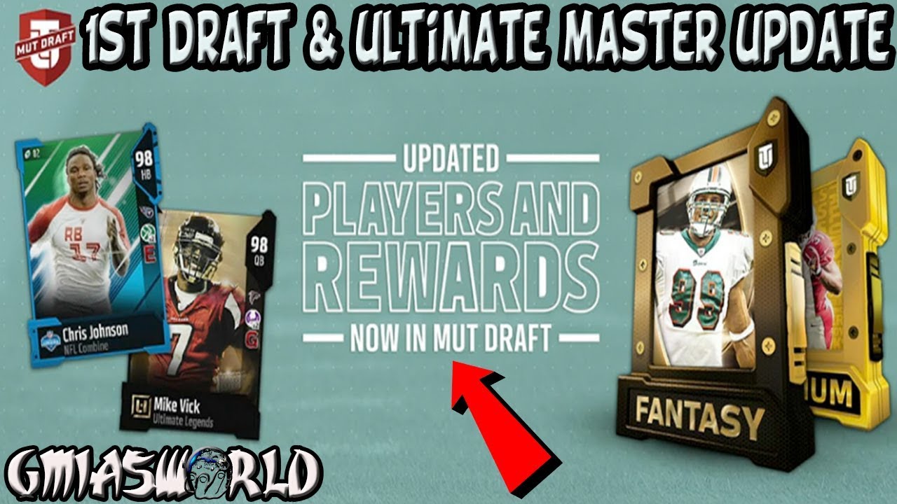 UPDATED PLAYERS & Rewards In MUT Drafts ULTIMATE Master Update I DRAFT MY 1ST TEAM Madden 18