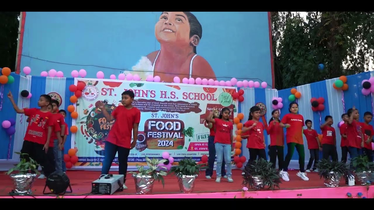 FOOD FESTIVAL 2024 TRAILER. ST. JOHN'S H.S. SCHOOL, BARAMA