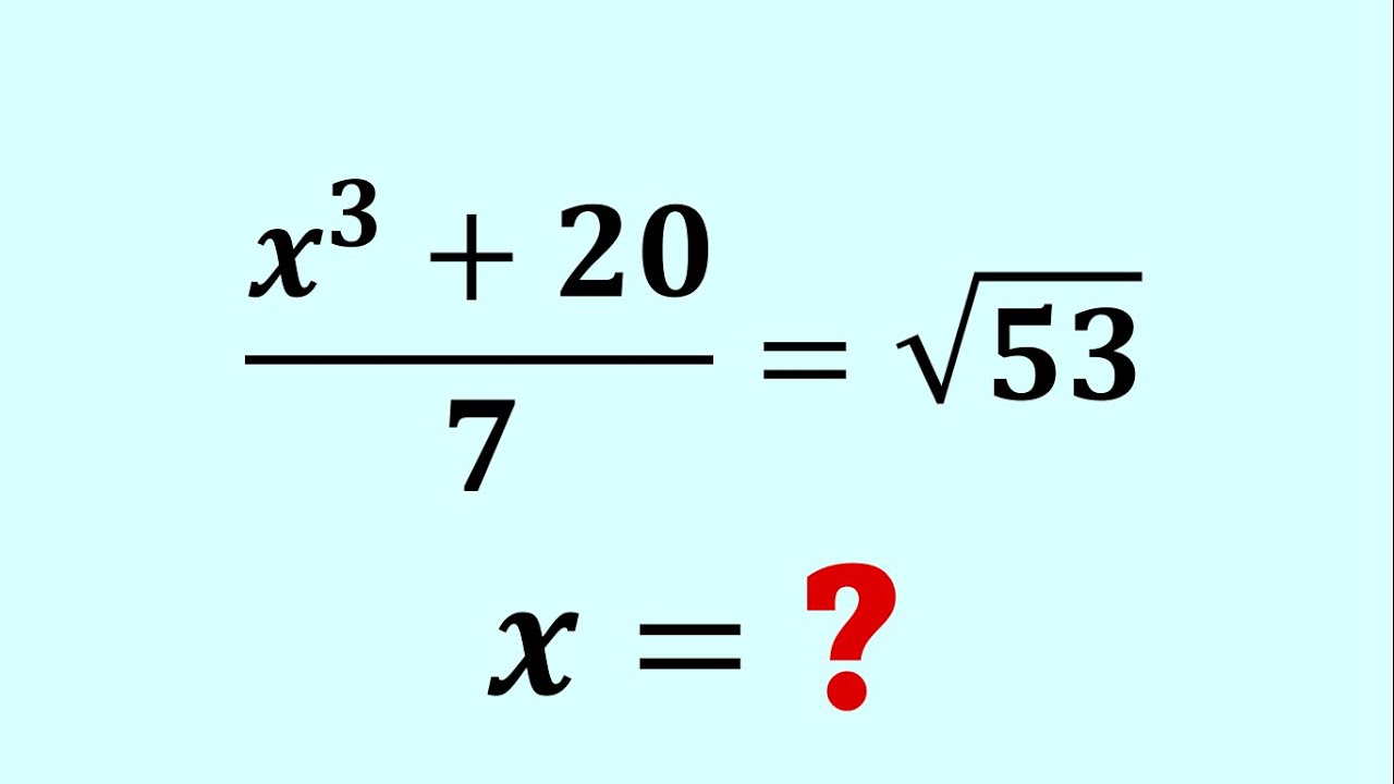 An Engaging Algebra Problem | Can You Crack This Challenge?