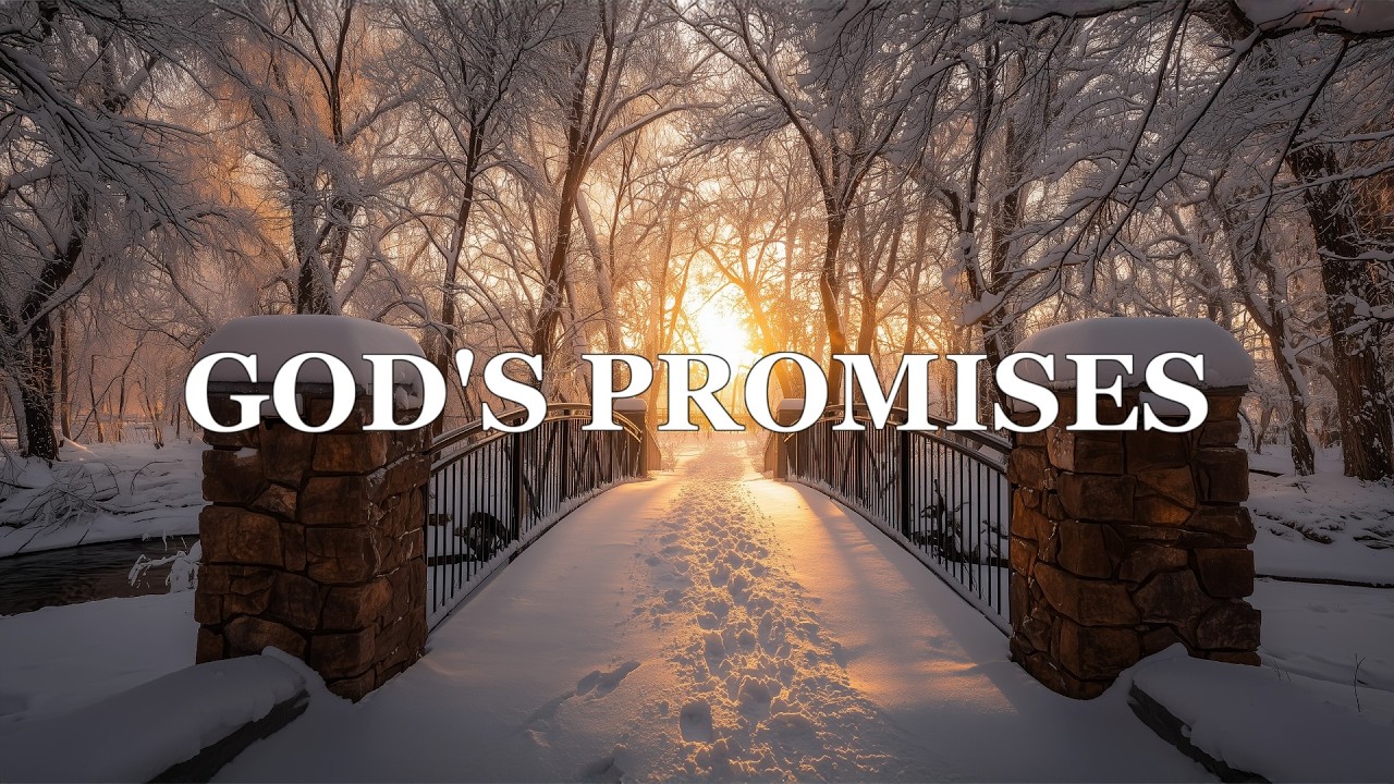 God’s Promises | Piano Instrumental with Scriptures & Winter Dawn for Prayer With Bible Verses
