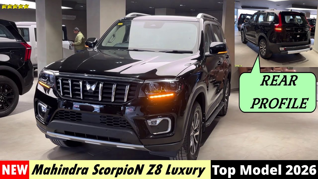 Mahindra ScorpioN Z8 Luxury Top Model 2026