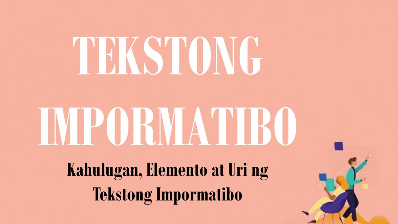 TEKSTONG IMPORMATIBO Baitang 11