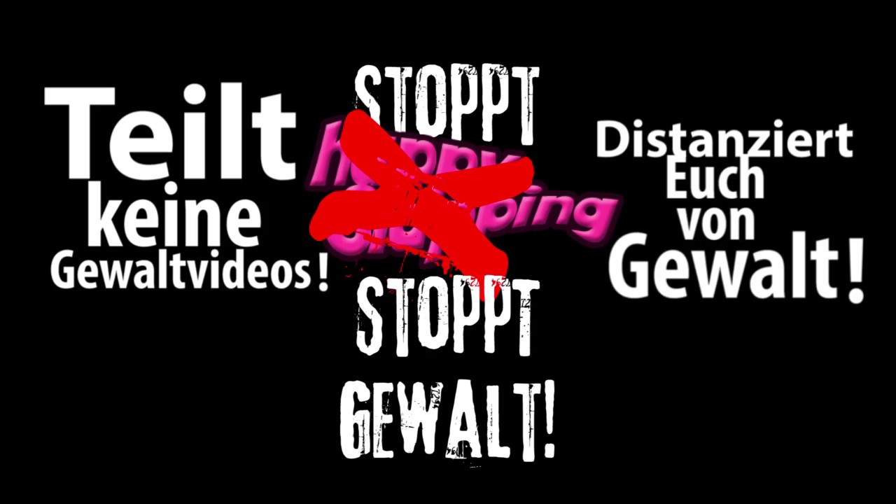 Stoppt Happy Slapping - Stoppt Gewalt