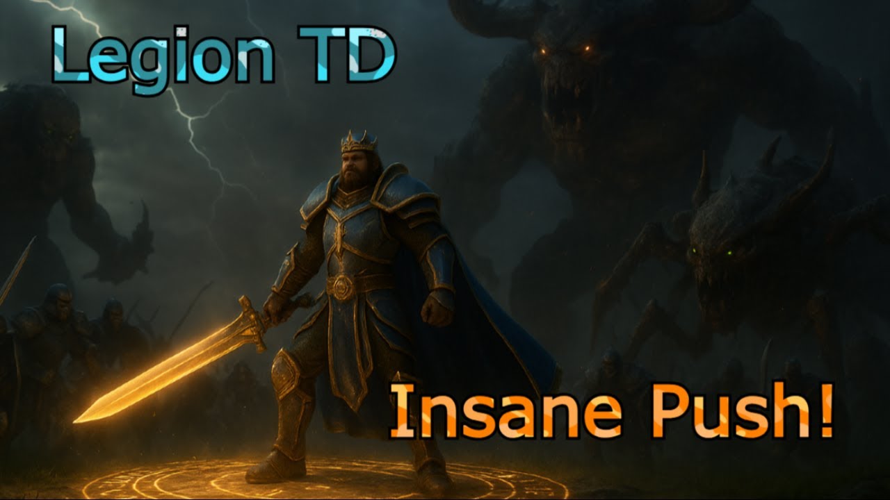 Warcraft 3 Legion TD – Insane Level 10 Push!