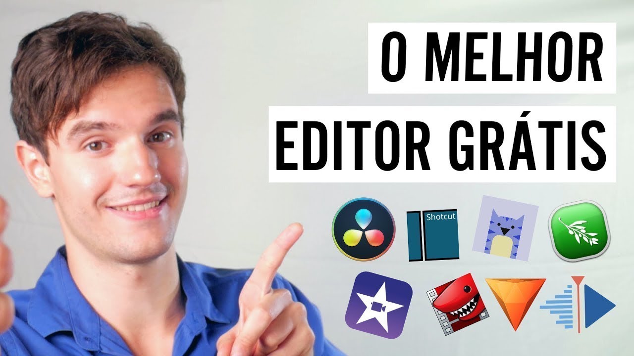 O MELHOR editor de vídeo grátis? (sem marca d'água)