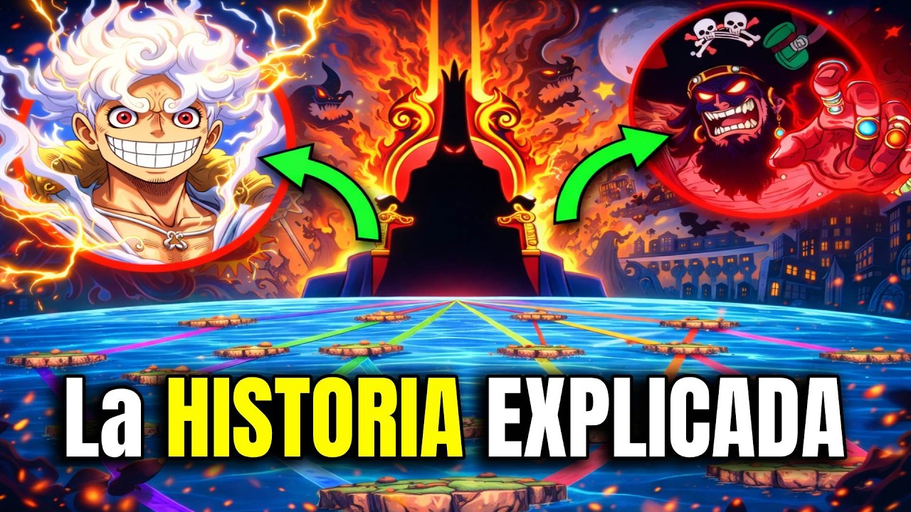 La HISTORIA COMPLETA de One Piece EXPLICADA