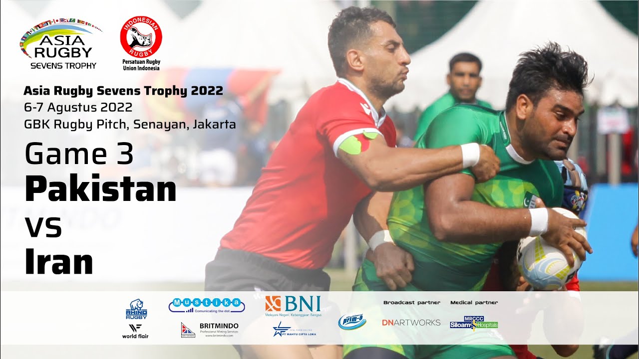 Game 3 Group C Men - Pakistan vs Iran  (Asia Rugby Sevens Trophy 2022)