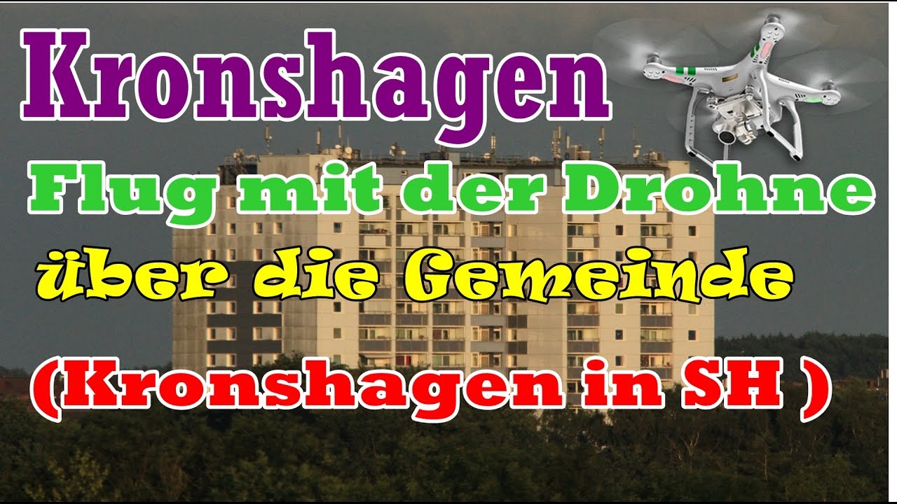 Flug über die Gemeinde (Kronshagen in SH )