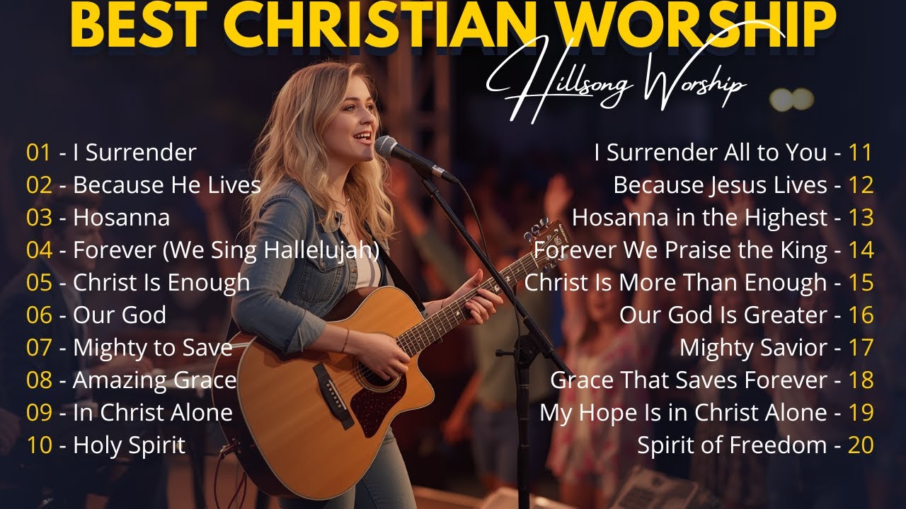 I Surrender &ndash; Best Praise & Worship Songs With Lyrics | Top Christian Music 2025