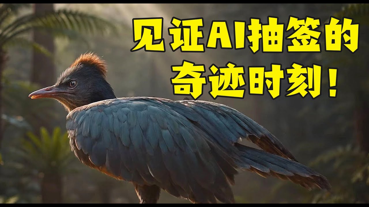 AI 复活古生物，能有多离谱？你想不到的画面都在这里