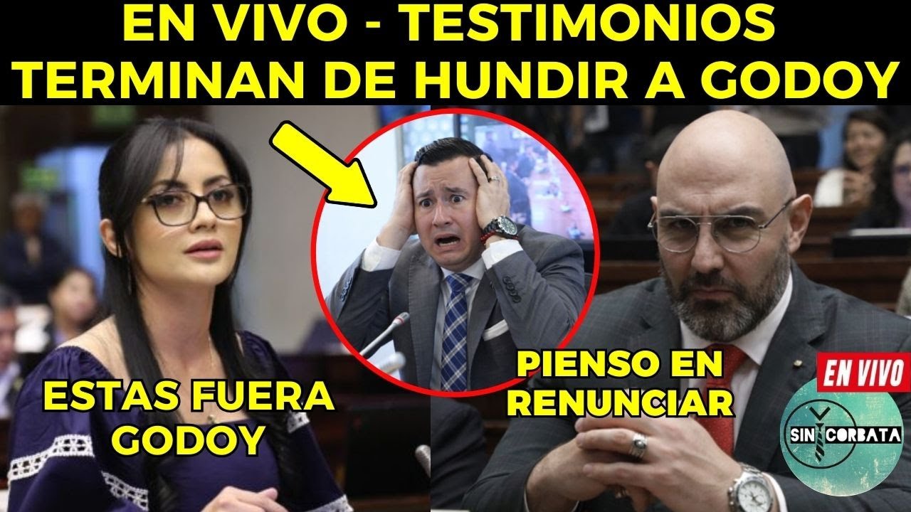 EN VIVO COMISION DE FISCALIZACION - TESTIMONIOS TERMINAN DE HUNDIR A GODOY