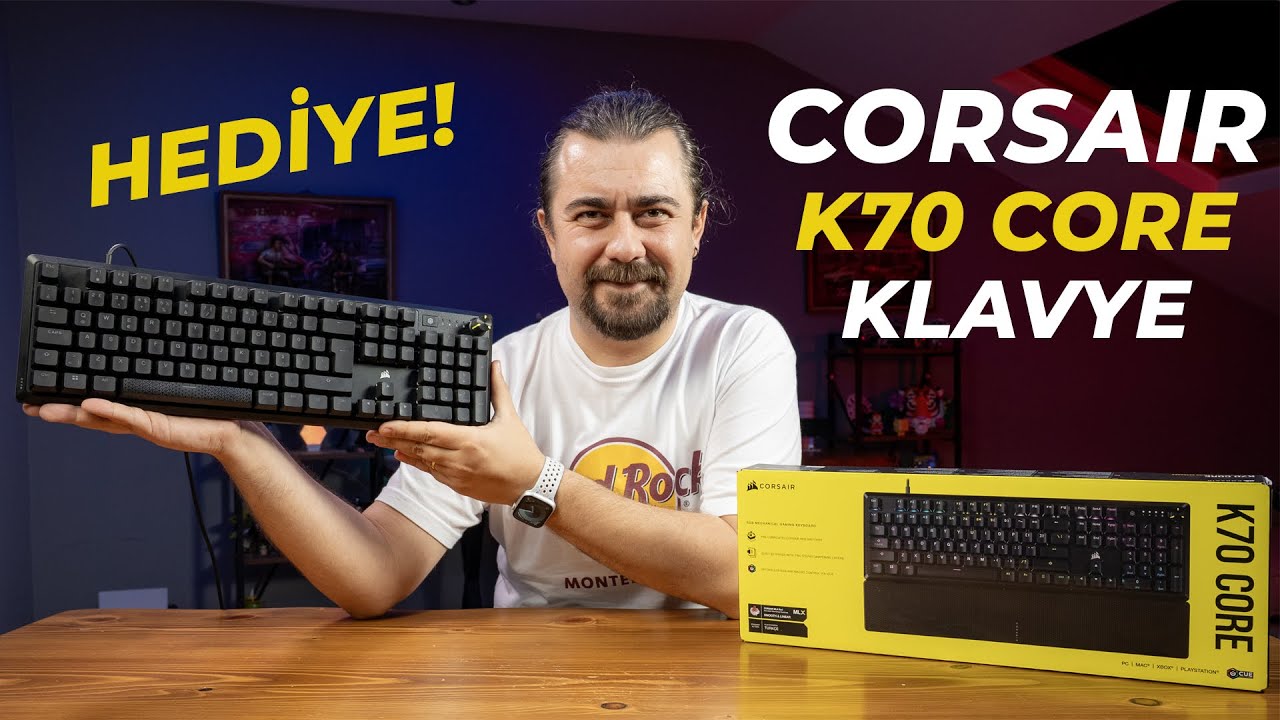 Corsair K70 Core Mekanik Klavye İncelemesi | Artılar ve Eksiler