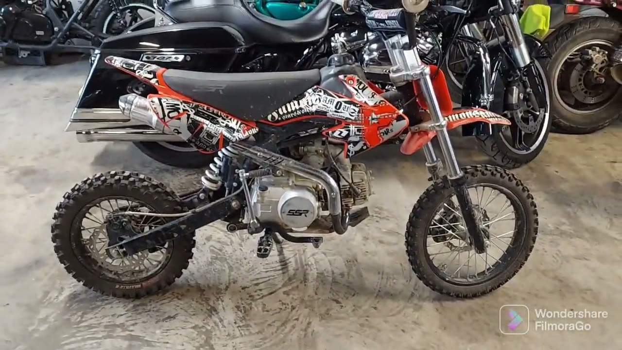 SSR 125cc Pit Bike back 3 years after I rebuilt topend