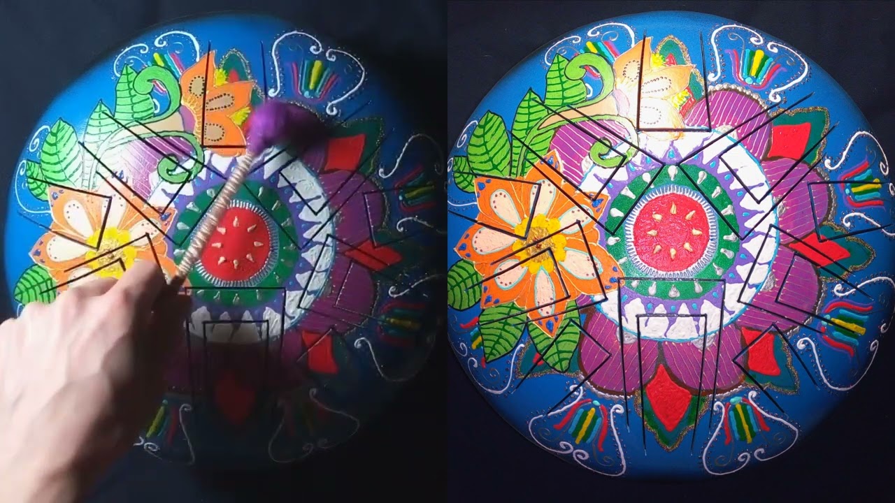 Глюкофон 30 см, строй Golden Arcadia, Tank Drum 30 cm Golden Arcadia