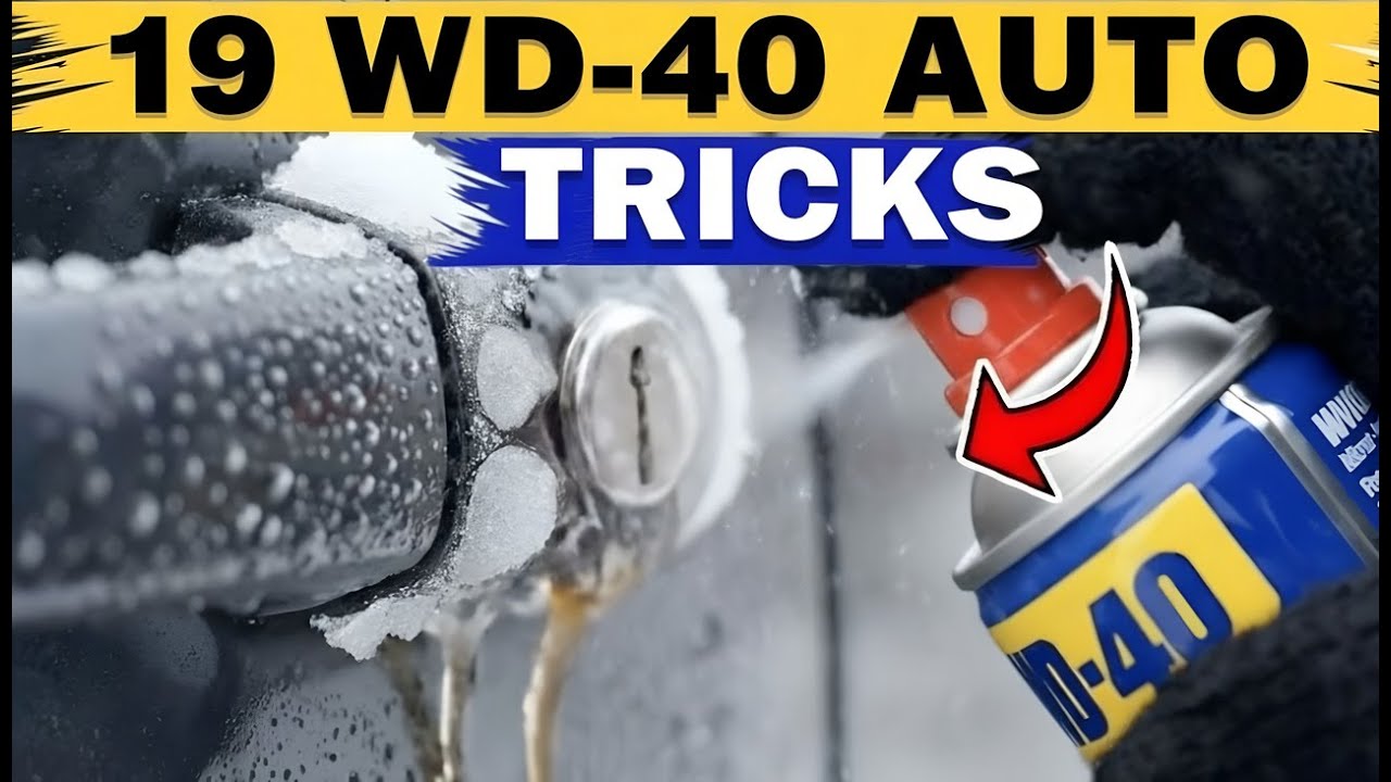 Mechaniker verrät: 19 WD-40 Tricks, die dir hunderte Euro sparen