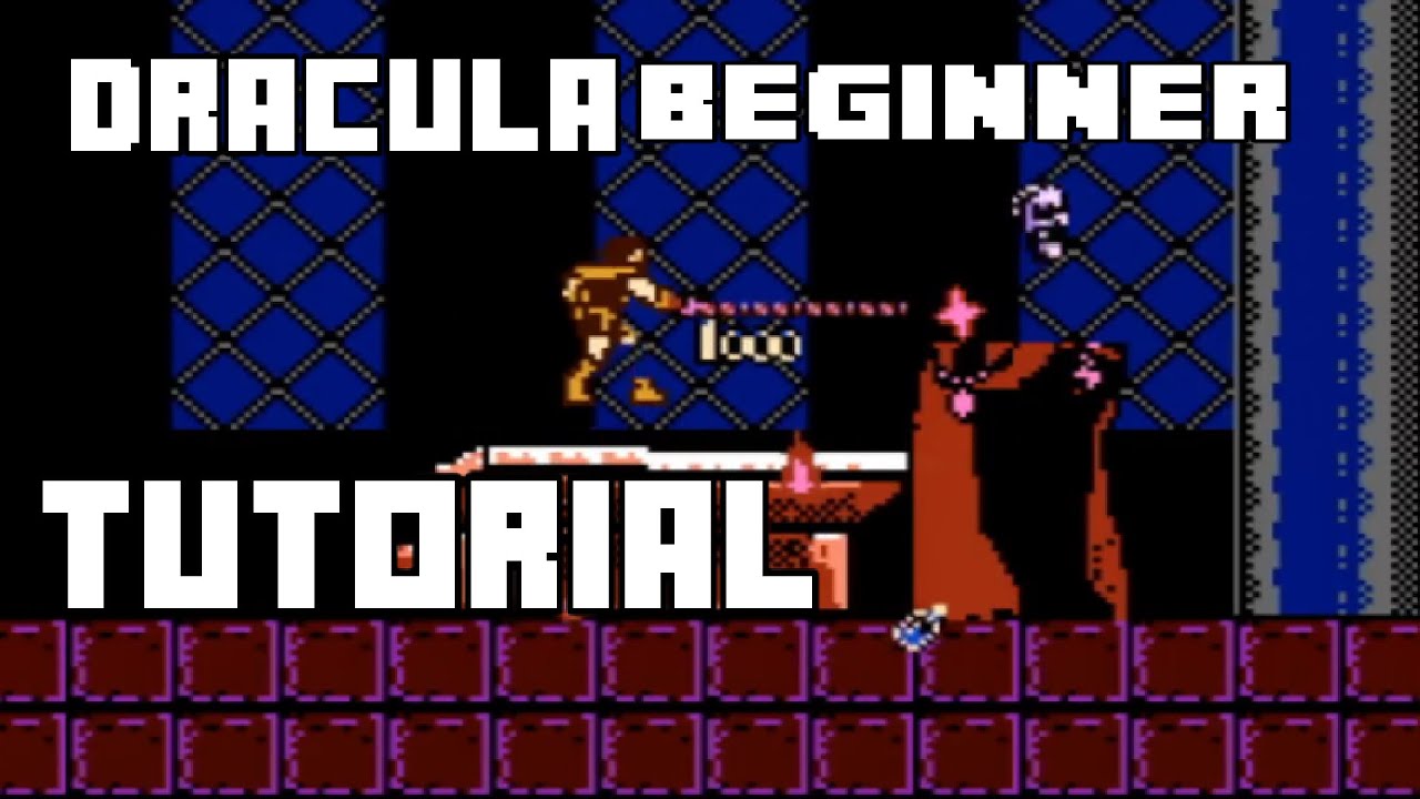 Castlevania Tutorial - Dracula - Beginner/Race Speedrun Strats