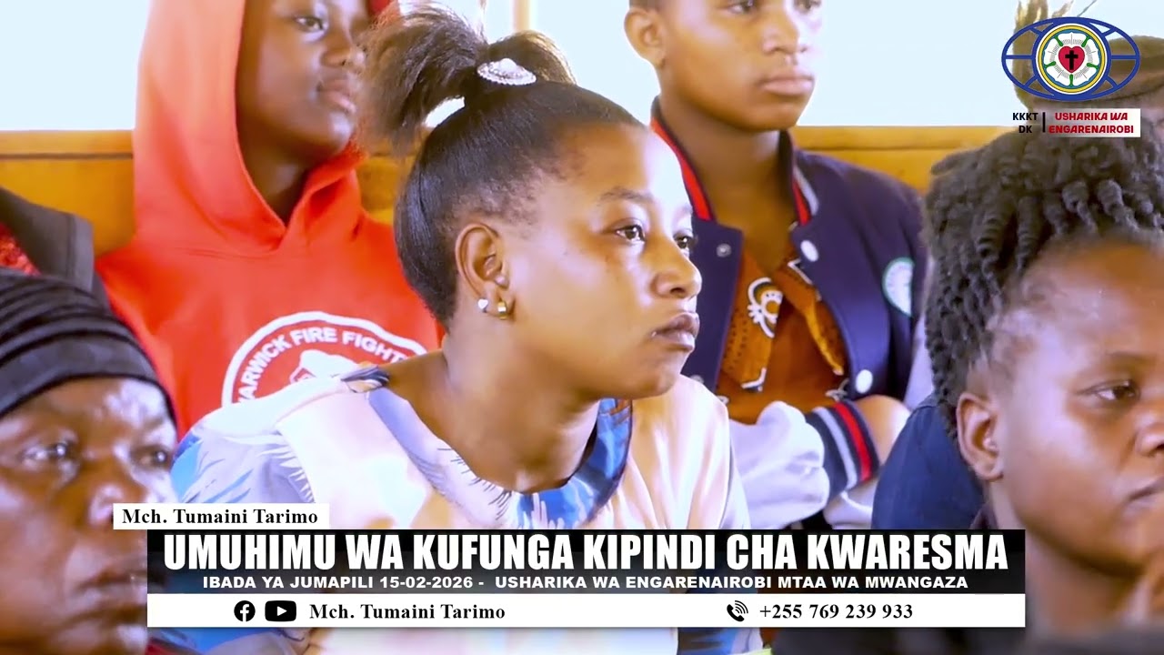 UMUHIMU WA KUFUNGA KIPINDI CHA KWARESMA - IBADA YA JUMAPILI 15-02-2026 - MTAA WA MWANGAZA