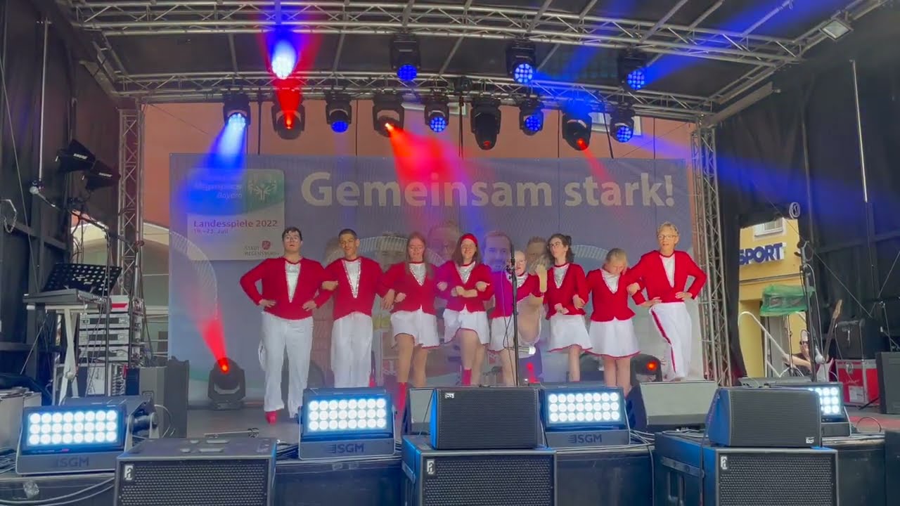 Auftritt Der Konfettigarde Bei Den Special Olympics BY 2022