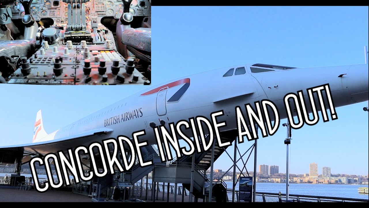 Tour CONCORDE At The Intrepid SEA AIR & SPACE Museum (NEW YORK CITY)