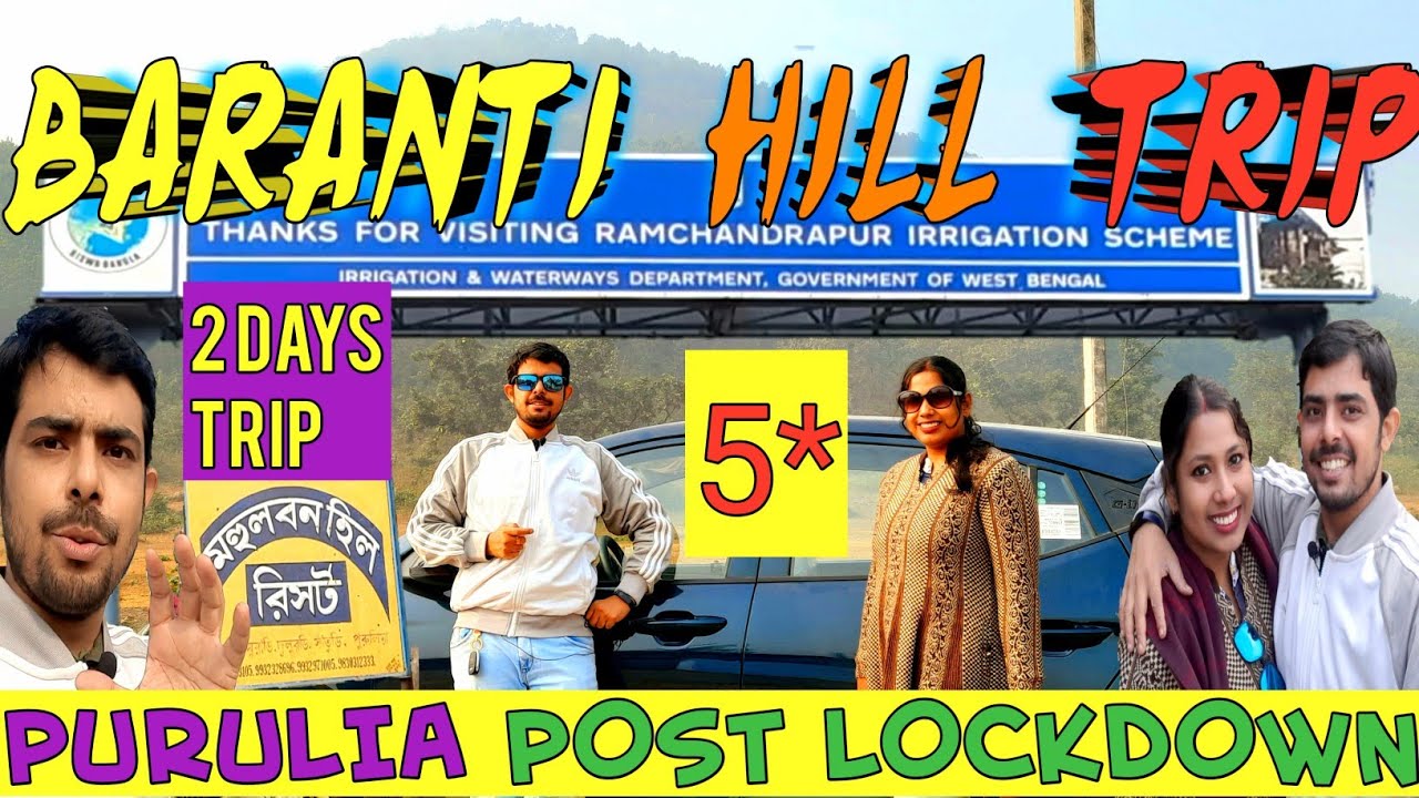 BARANTI HILLS Post Lockdown Trip | Baranti Dam At Purulia | Baranti Drone Videography | Muradi Hill