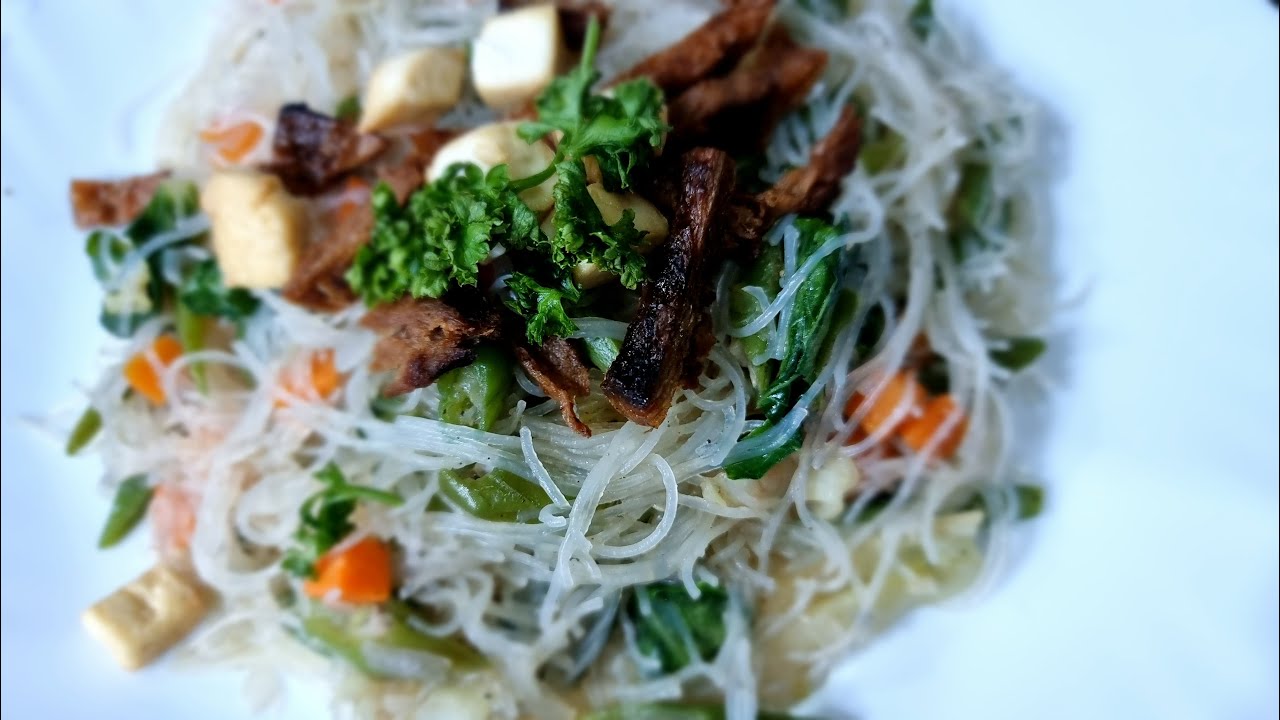 Healthy and Flavorful Vegan Pancit Bihon Recipe