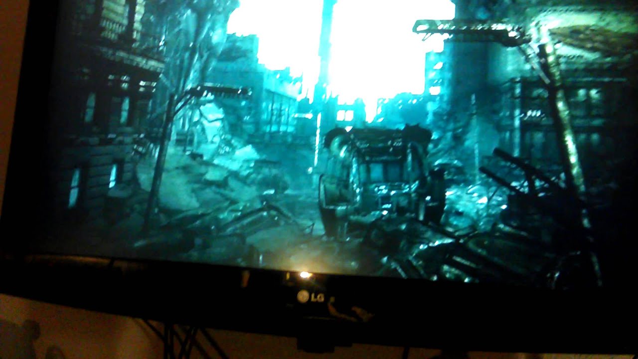My sister's gaming/entertainment setup 2015-2016.