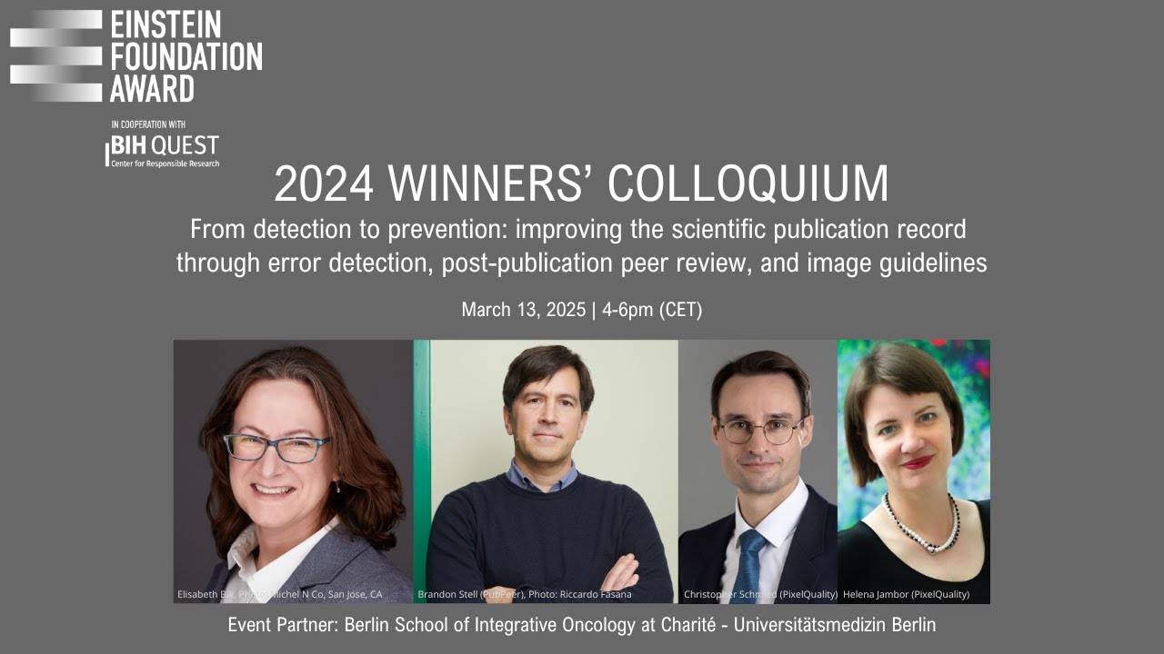 2024 Einstein Foundation Award Winners Colloquium
