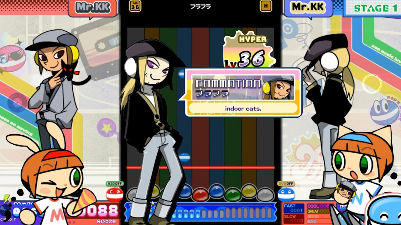 【ポップン】コモーション/フラフラ（Hyper）[おまけ:楽曲解禁&新モーション]