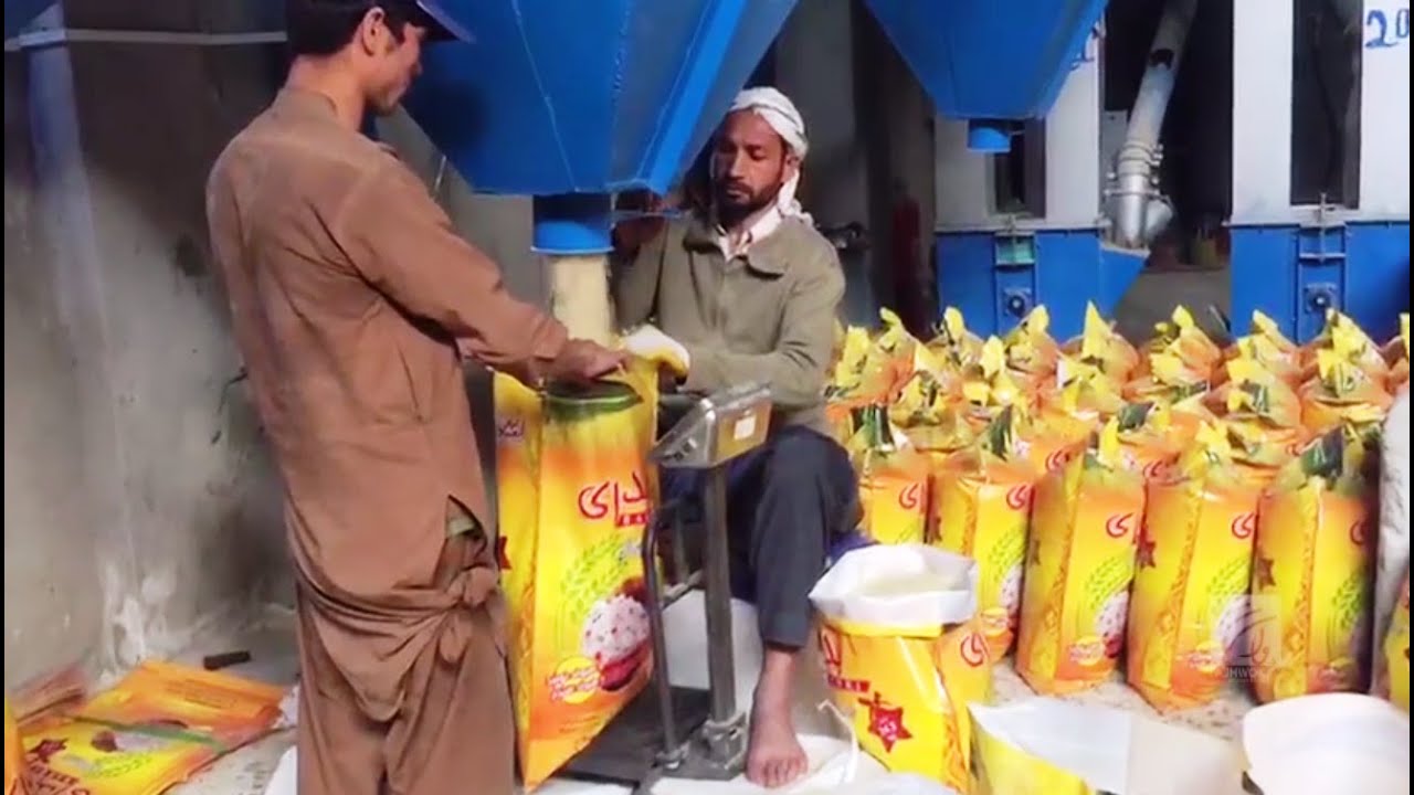 یک فابریکه در ولایت کندوز روزانه ۳۰۰ تن برنج پروسس می کند