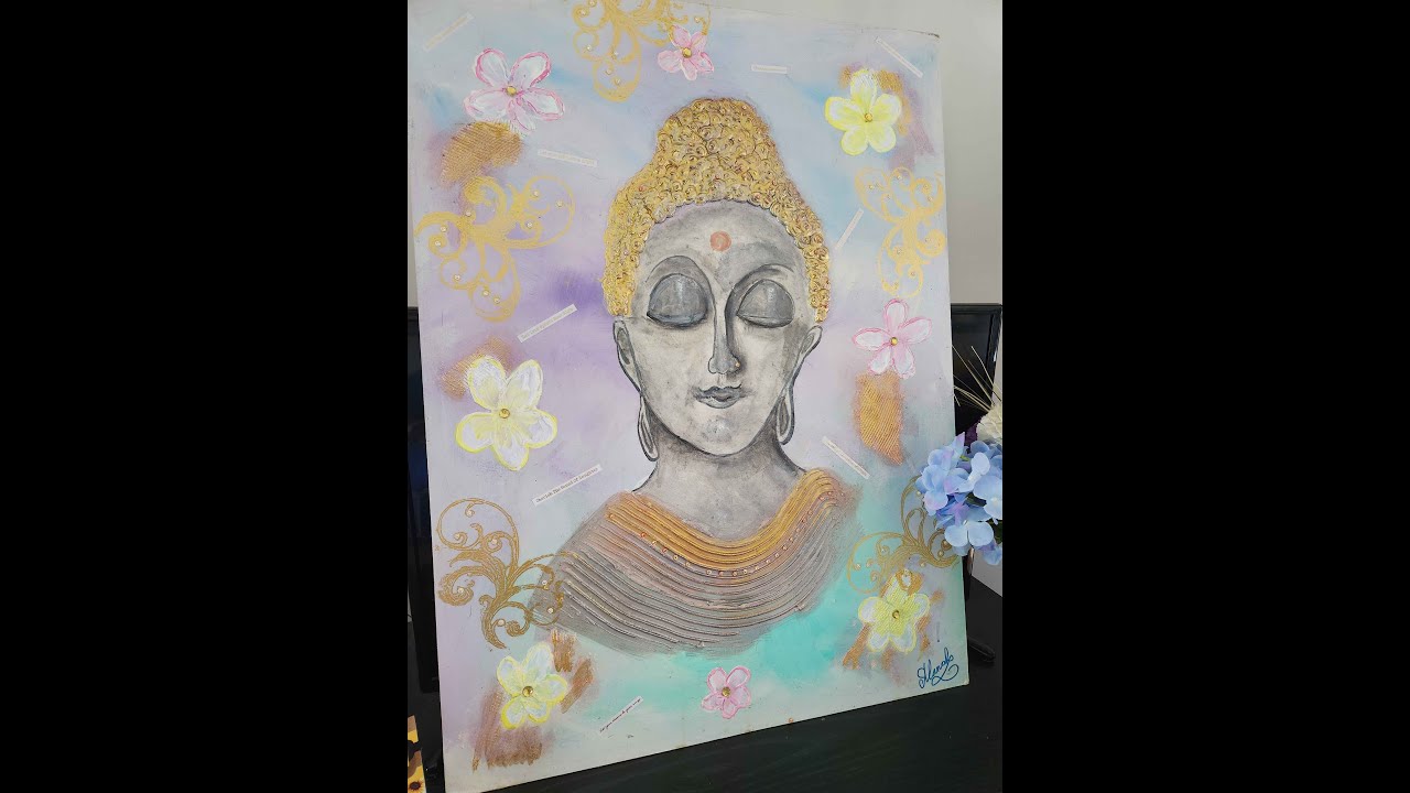 Peaceful Buddah ~ Made & Designed By Alanah The Artistic Butterfly