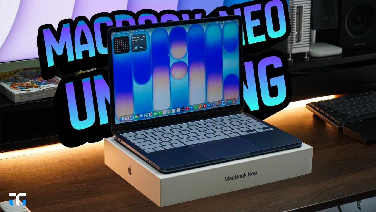 Распаковка и первые впечатления от MacBook Neo Indigo: Вау!