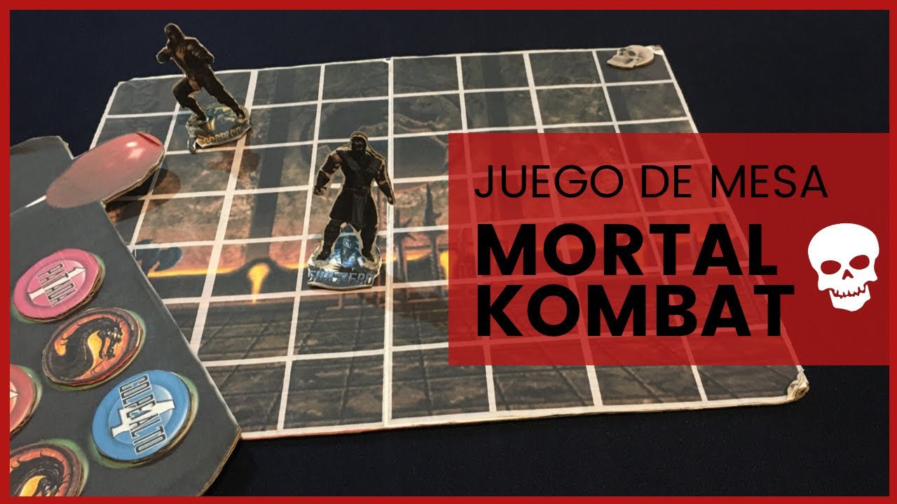 Como Se Hace un Juego de Mesa de ❌ Mortal Kombat
