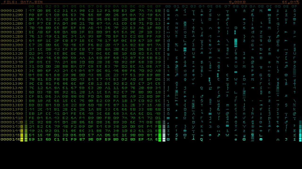 Computer terminal printing long run demo - screensaver (C# .NET)