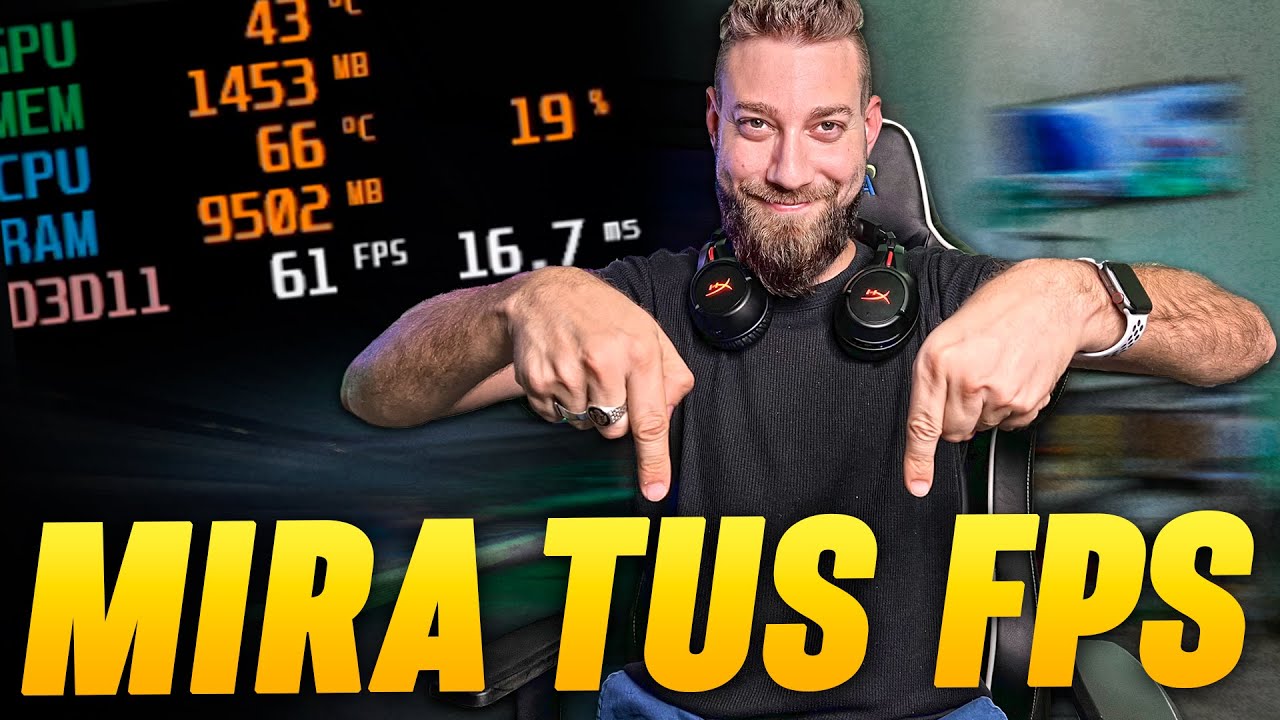 ✅ Guía para VER TUS FPS en TUS JUEGOS | MIRA FPS, CPU, GPU  y MAS [2023]