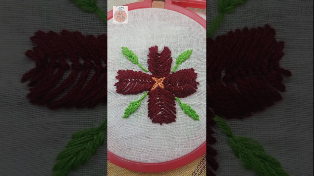 Artist&rsquo;s Secret! Embroidering Bold Flowers Step-by-Step