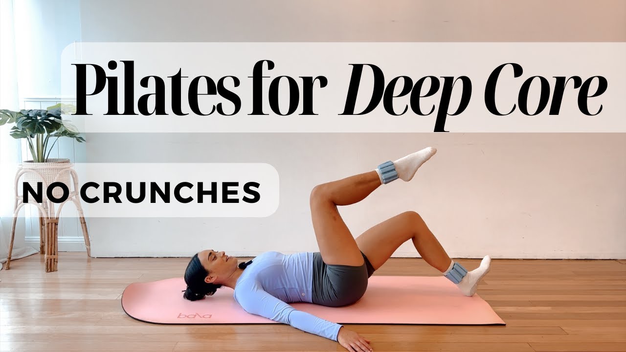 15 MIN DEEP CORE PILATES | NO CRUNCHES (Neck Friendly)