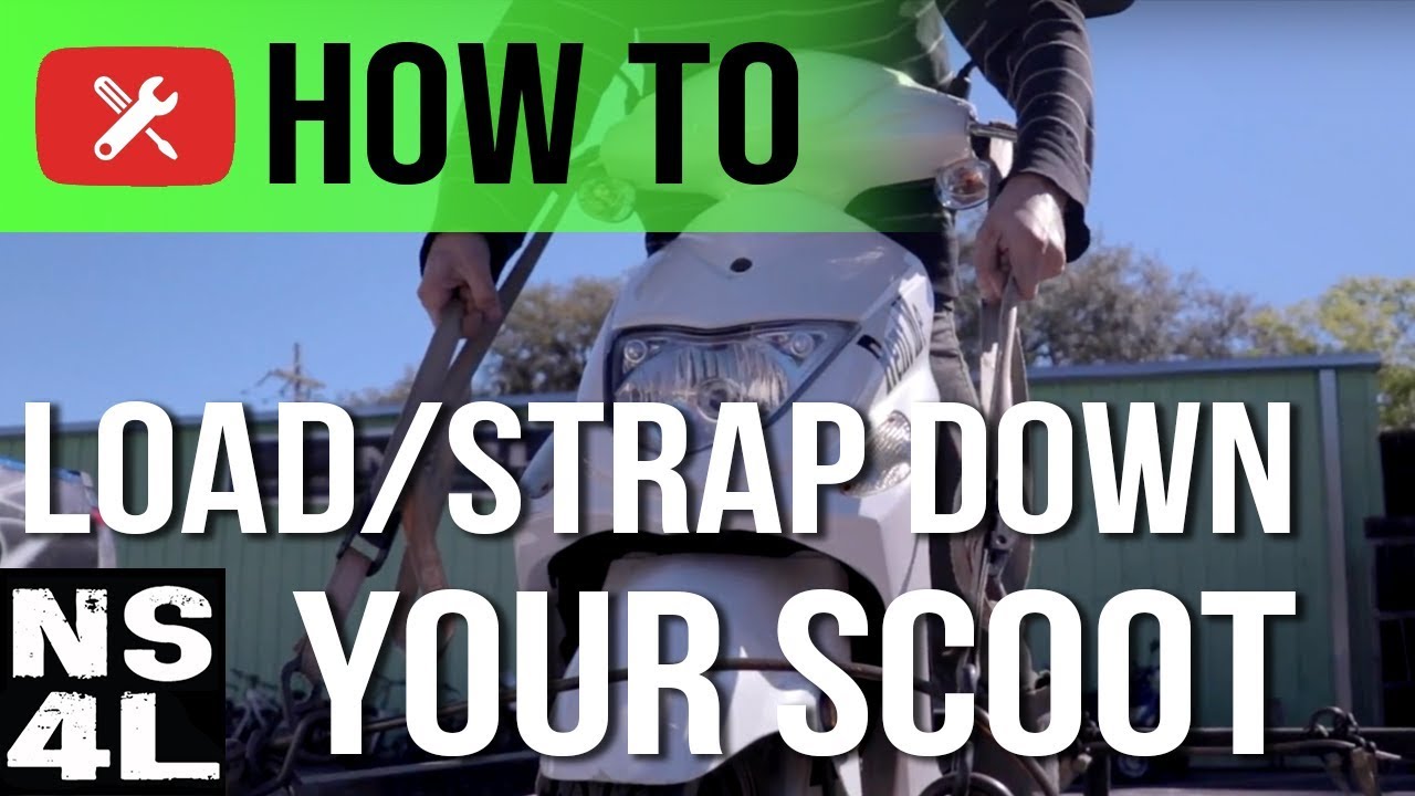 How To Load and Strap Down Your Scooter | NS4L How-Tos