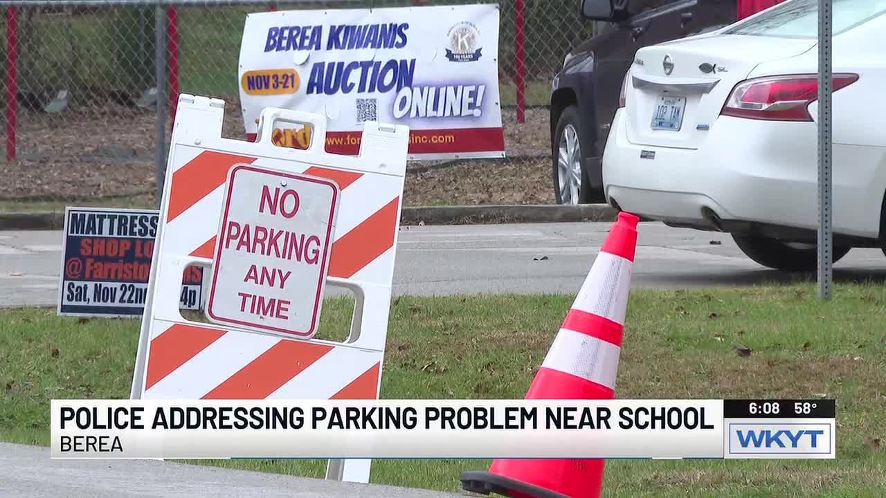 Berea police crack down on dangerous school pickup parking