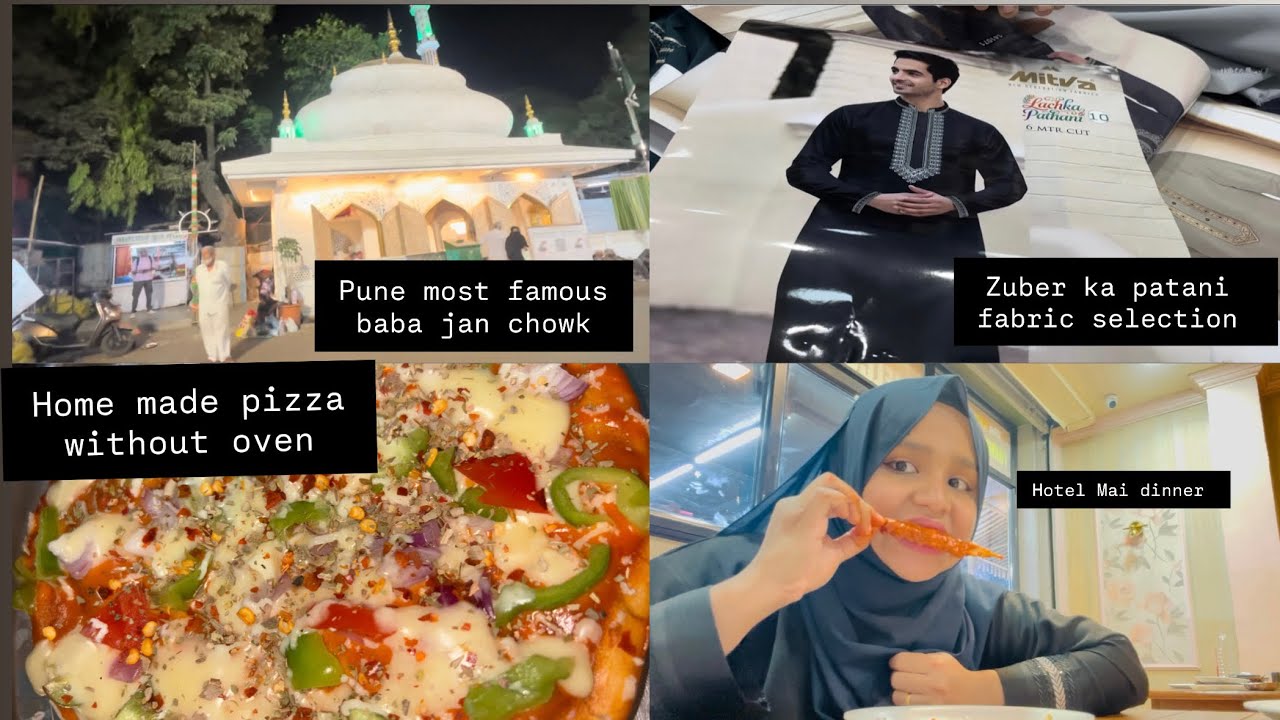 Home made pizza without oven recipe..Zuber k Eid k shopping ho gayi shuru Alhamdulilah 10 roza 👍