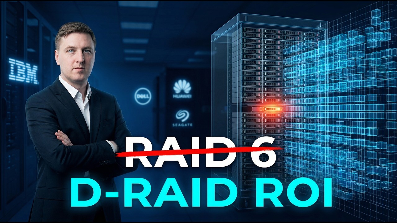 Declustered RAID: Золотая середина СХД в эпоху дисков 30 ТБ.